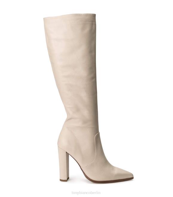 kniehohe Stiefel| de Tony Bianco Frauen Lucille-Kalbsstiefel Vanille Venedig 4624447
